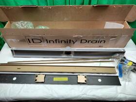 6536 Infinity Drain S-ltif Sb - Shower Drains Accessories Satin Brass