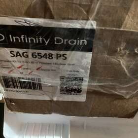 Ps-48 Infinity Drain 6548 Drains Sag Inch Polished Stainless Missing Parts