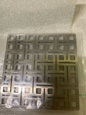 Vs-5-ss Infinity Drain Drains V5 Vd5 Vdb5 Satin Ss 5 Inch Weave Top Plate Vs