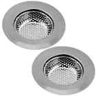 Ipow Set Of 2 Heavy-duty Stainless Steel Kitchen Sink Strainer Mesh Cover Large 799637091887