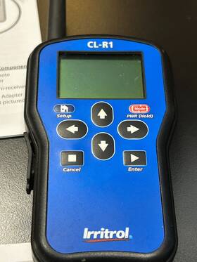 Cl-r1 Irritrol - Climate Logic Remote Control Transmitter Only Used