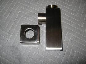 270-sn Jaclo #270-sn Decorative Square Lav Trap With Escutcheon/satin Nickel Read