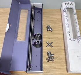 5812-62ct-sn Jaclo Angle Compress Bas Kit With Cvr Tube 5/8 Inch X 3/8 Satin Nickel