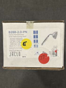 B-288-2.0-pch Jaclo B288-2.0-pch Dania Hand Shower Chrome Finish