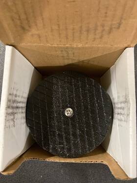 Jones Stephens C60171 4 Inch Pvc Cleanout With Round Cover - Black