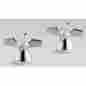 K-16010-3-cp 160103cp 16010-3-cp Kohler Triton Cross Handles Polished Chrome New Free Shipping 040688275741
