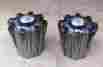 K505-2 Central Brass Vintage Charcoal Gray