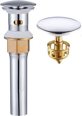 B08cxzlwvy Kaiying Pop Up Drain Bathroom Sink Stopper With Overflow Vessel Dra