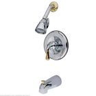 Ki-kb1634 Kb1634t Polished Kingston Chrome Trim Brass Finish