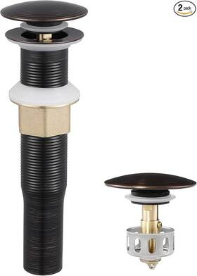 S2013d-orb Kes Bathroom Sink Pop Up Drain With Hair Catcher Anti Clog - Oil Rubbed Bronze