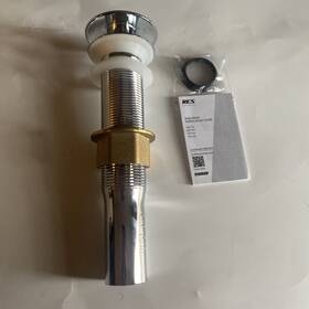 Kes Sanitary Ware 313115369307 Bathroom Sink Drain With Strainer Basket Hair Catcher Anti Clog Pop Up