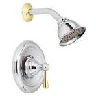 T2112cp - Kingsley Chrome Trim Brass Box Kit Moen Polished Shower