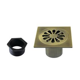 Kingston Brass Bsf4161ab Watercourse Shower Drain Antique 3.94 X 1.63