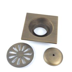 Kingston Brass Bsf4161pb Read As Is Bsf4161abshower Drain Antique 3.94 X X1.63