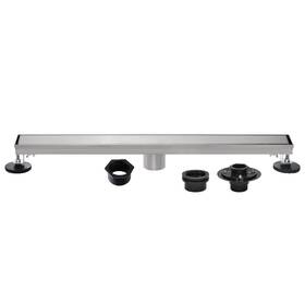 Bsfk2828 Kingston Brass Watercourse 28 Inch Stainless Steel Linear Shower Drain With Reversible