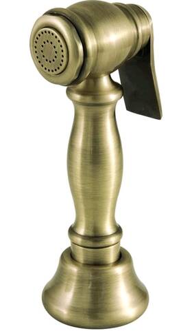 Ccrp1k3spr Kingston Brass Vintage Kitchen Faucet Side Sprayer Antique Used One Time