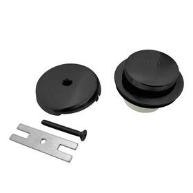 Dtt5302a0 Kingston Brass Easy Touch Toe-tap Tub Drain Kit Matte Black