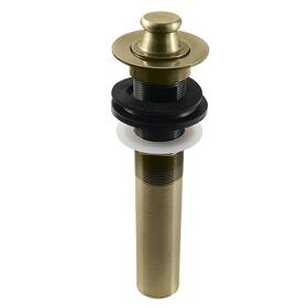 Kb3003 Kingston Brass Fauceture Lift And Turn Sink Drain With Overflow 17 Gauge 2-1/4ftft L