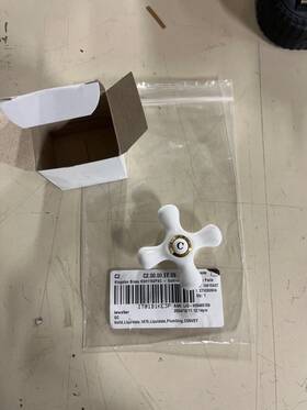 Ksh1162pxc Kingston Brass Cold Porcelain Cross Handle 3/8 Inch X 16pt - Pol.brass