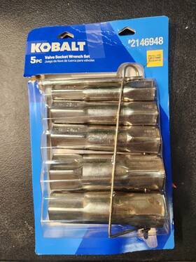 2146948 Kobalt Shower Valve Socket Wrench Set 5pc