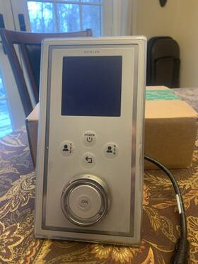 1065899-1sn Kohler K 695 1sn Dtv Ii Portrait Digital Interface Satin Chrome. Great Shape