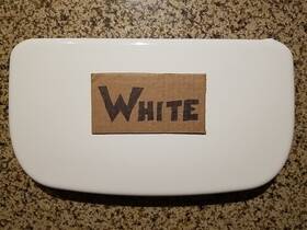 1203861 Kohler Sterling Windham Luxury Height Toilet Tank Lid Cover White 15 Inch X8