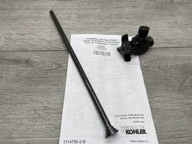 Kohler 650531527332 K-7637-bkb 3/8 Inch Npt Angle Supply With Stop Annealed Vertical Tube Read