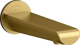 97021-2mb Kohler 885612910158 Avid Wall-mount Bath Spout Vibrant Brushed Moderne Brass