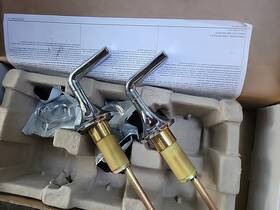 27010-4-cp Kohler 885612931191 Scratches As Is Occasion Lever Bathroom Sink Faucet Handles