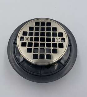 9135-bn Kohler Tile-in Round Grid Shower Drain Vibrant Brushed Nickel