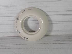 K-146-96 Kohler Iv Georges Antique Ceramic Dial Plate - In Biscuit