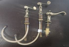 Kohler K-16102-4-af-c Revival Widespread Lavatory Faucet Complete Chrome Color