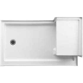 K-1979-0 Kohler Tresham Rectangular Shower Base With Seat