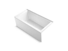 K-20201-ra-0 Kohler Underscore 30-in W X 60-in L White Acrylic Rectangular