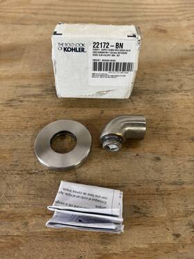K-22172-bn Kohler Purist Stillness Wall Supply Elbow With Check Valve Parts Only
