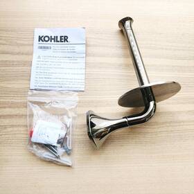 K-27064-tt Kohler Occasion Vertical Toilet Paper Holder Vibrant Titanium Read