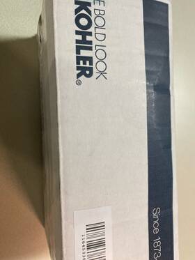 K-27407-bl Kohler Riff Tub Spout Less Diverter Matte Black