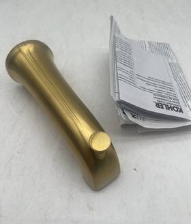 K-28563-2mb Kohler 28563-2mb Tempered 6-3/8 Inch Integrated Diverter Tub Spout Brass Used
