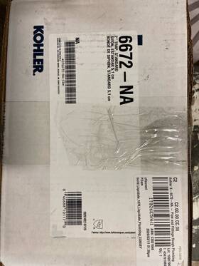 K-6672-na Kohler 2 Trap Standard F/iron Pipe/adjust