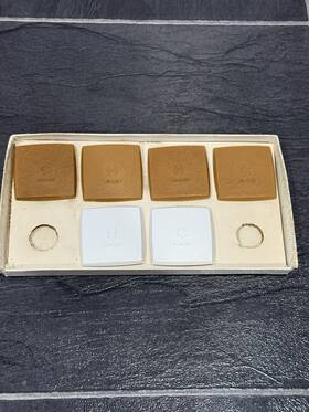 K-6923 Kohler Vintage Alterna Accent Inserts K6923 Brown/tan And White