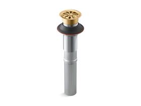 K-7129-2mb Kohler 7129-2mb Lavatory Grid Drain Less Overflow Vibrant Brushed Moderne Brass