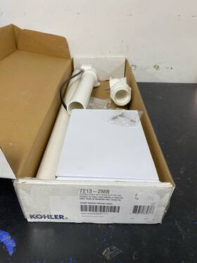 K-7213-2mb Kohler Clearflo Tub Drain Kit With Overflow - Brushed Moderne Brass