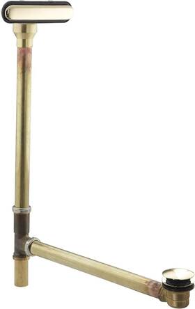 K-7271-af Kohler Clearflo Brass Slotted Overflow Bath Drain Vibrant French Gold