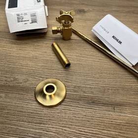 K-7605-p-2mb Kohler - Angle Stop Valves Scratched/missing Parts