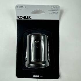 K-9111-bl Kohler Air Gap Cover Black Kitchen Faucet Accessory New Oem