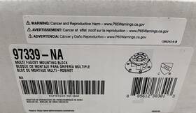 K-97339-na Kohler Mounting Block For Purist Or Stillness Series Bath Filler Used