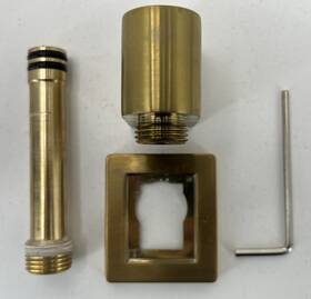 K-98351-2mb Kohler Awaken Wall Supply Elbow With Check Valve - Pre-owned