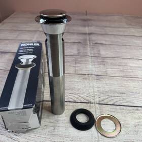 K-rh1464524-cp Kohler Premium Clicker Drain Polished Chrome Not Complete Parts