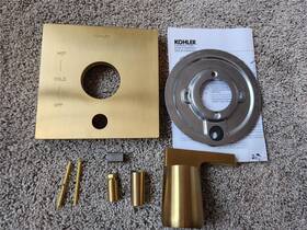 T99762-4-2mb Kohler Honesty Shower Trim Vibrant Brushed Moderne Brass