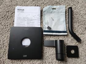 Tls23502-4-bl Kohler Parallel Shower Trim Parts - Matte Black